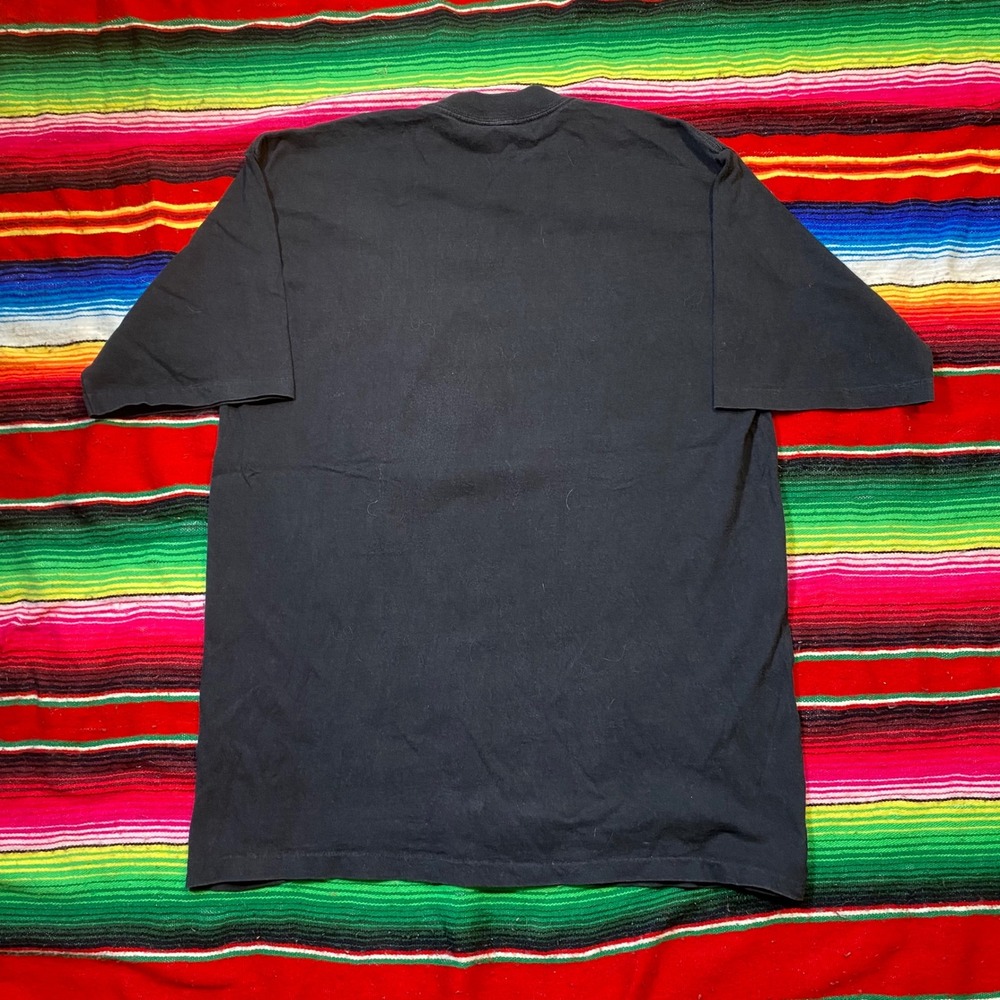 Vintage Umbro Basketball Graphic T-Shirt Mens Large Black 90s Hoops Tee - Picture 7 of 7
